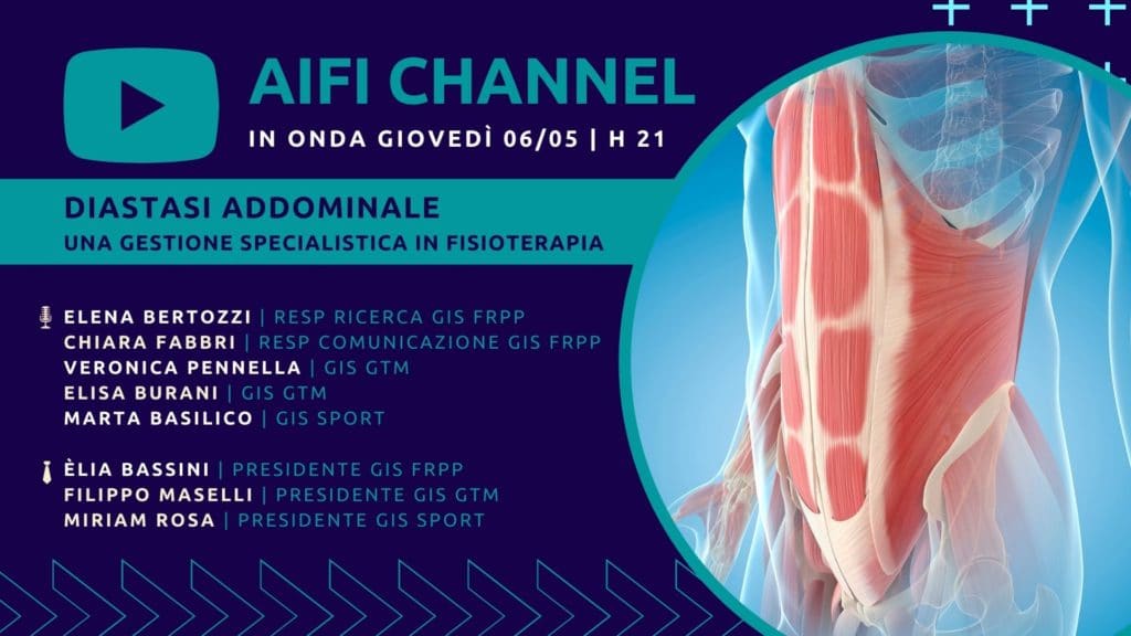 AIFI Channel 06/05: diastasi addominale, una gestione specialistica in fisioterapia