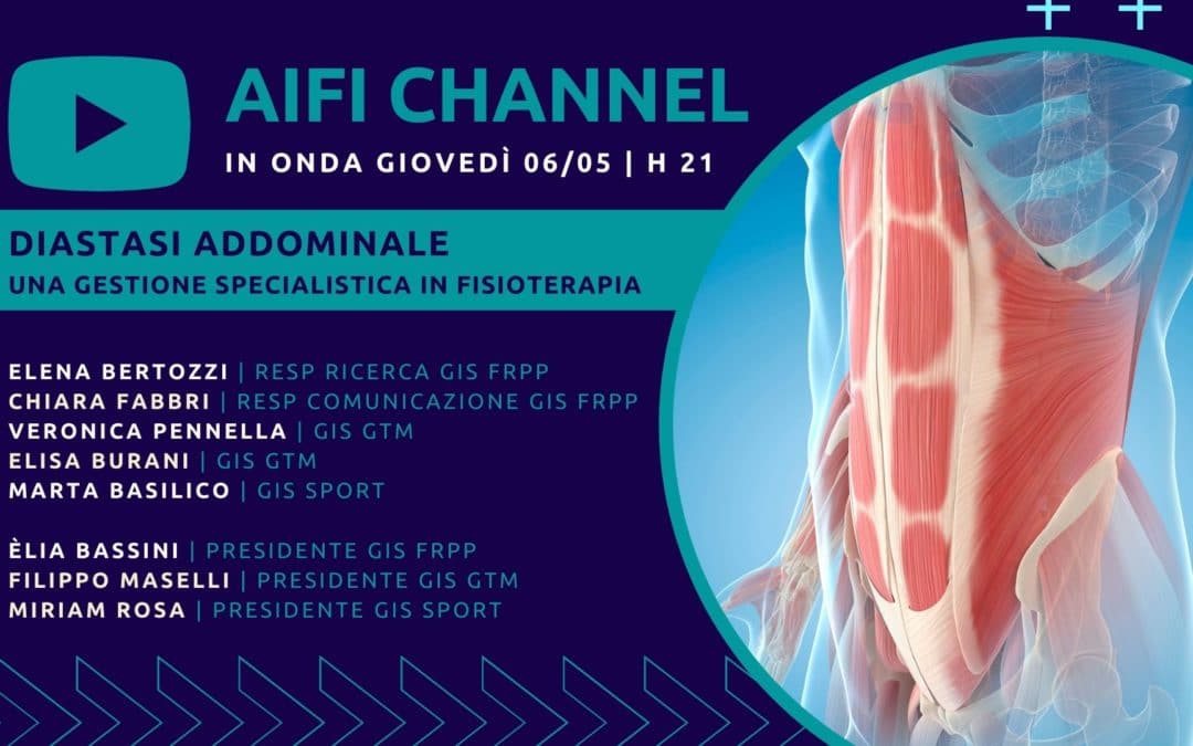 AIFI Channel 06/05: diastasi addominale, una gestione specialistica in fisioterapia
