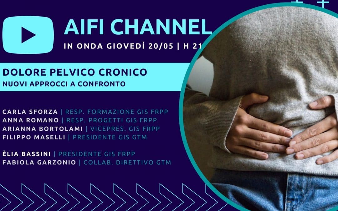 Chronic Pelvic Pain: il 20/5 nuovo episodio su AIFI Channel
