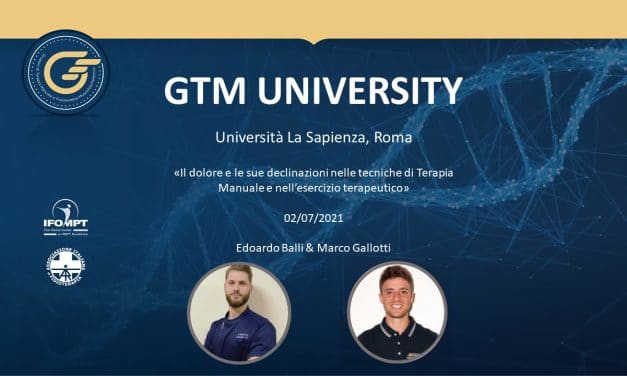 GTM UNIVERSITY La Sapienza Roma