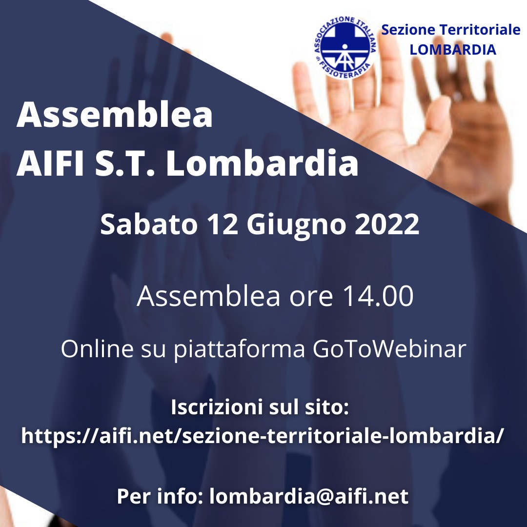 Assemblea annuale soci Sezione Territoriale Lombardia, 12.06.2022