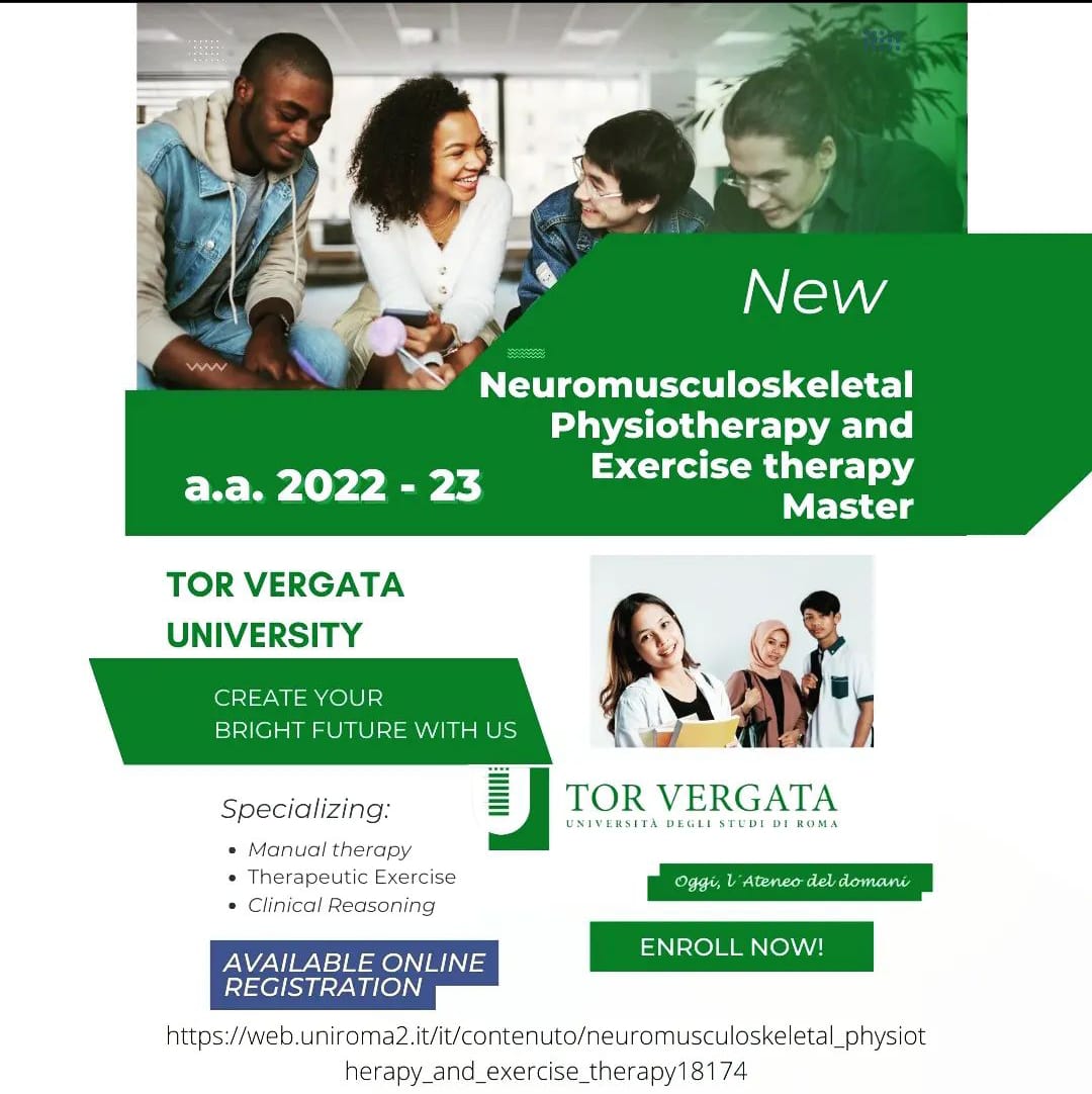 Neuromusculoskeletal & Exercise therapy Master Tor Vergata