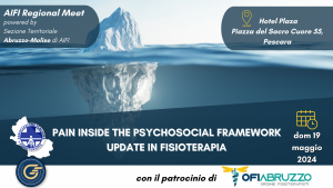 PAIN INSIDE THE PSYCHOSOCIAL FRAMEWORK: UPDATE IN PHYSIOTHERAPY